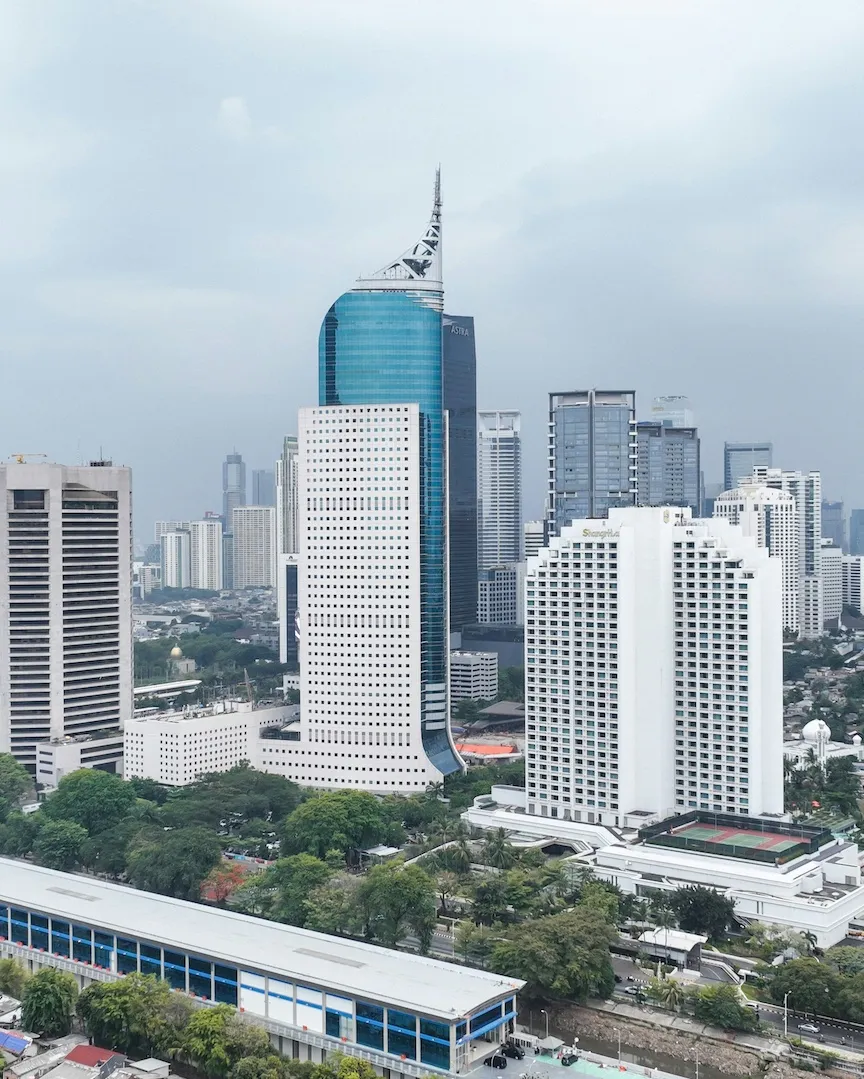 Skyline of Nairobi, Kenya
